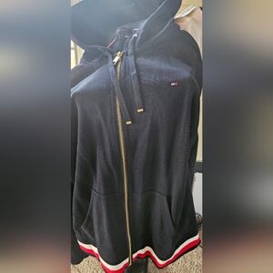 Tommy Hilfiger Womens zip up hoodie XL Navy
